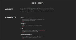 Desktop Screenshot of cblgh.org